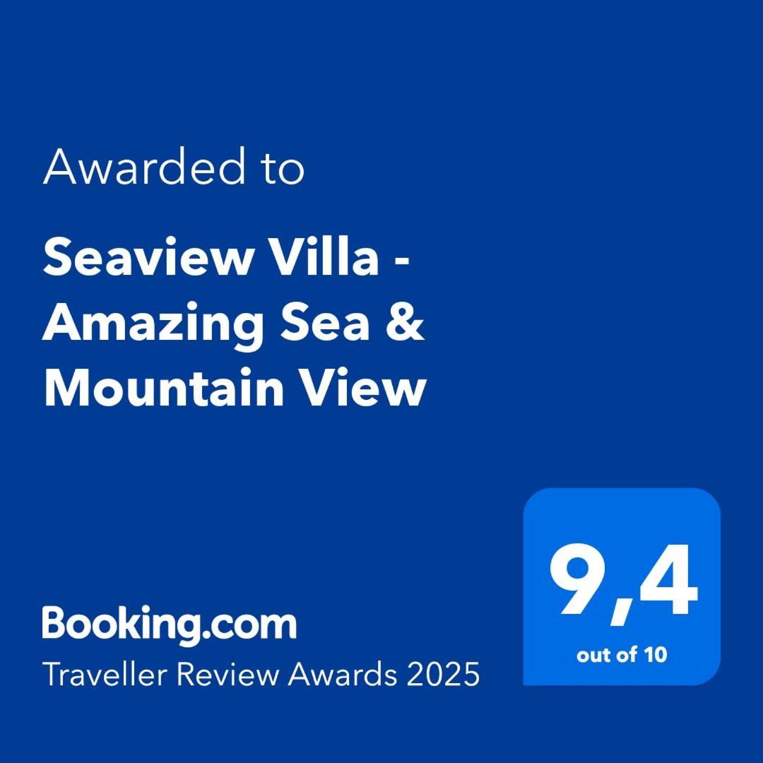 Seaview Villa - Amazing Sea & Mountain View Koskinou  Exterior foto