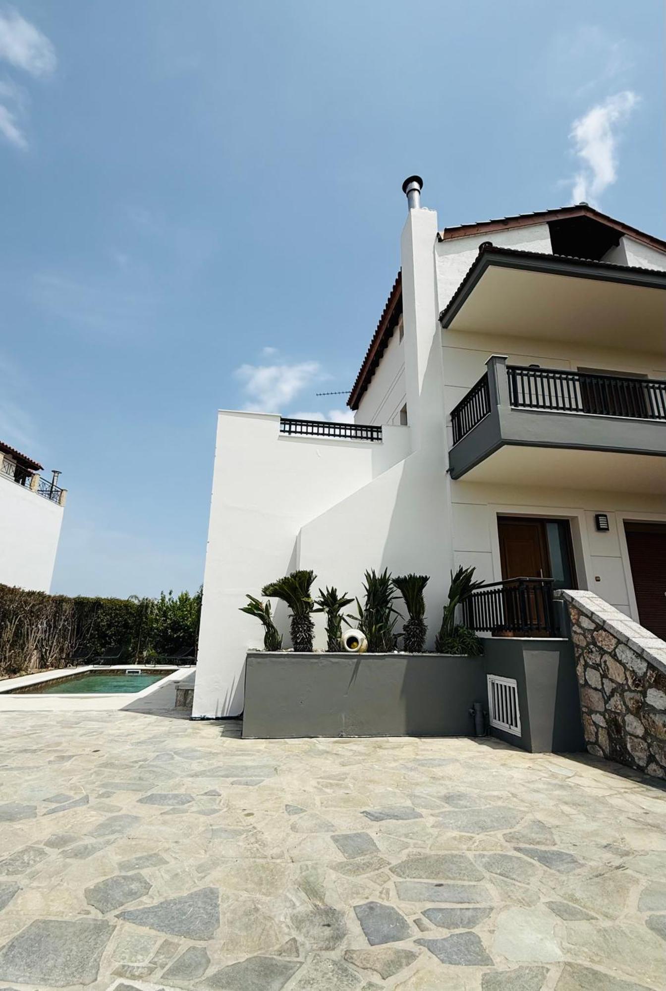 Seaview Villa - Amazing Sea & Mountain View Koskinou  Exterior foto