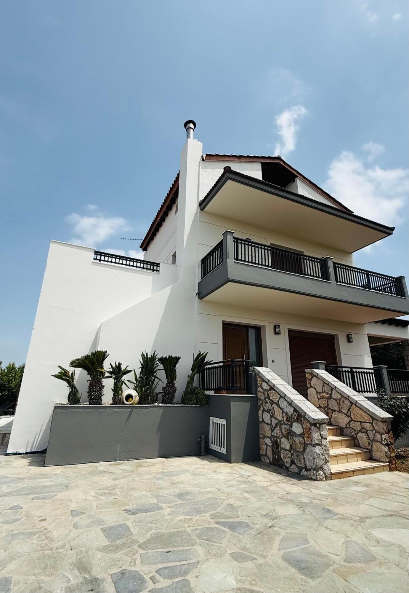 Seaview Villa - Amazing Sea & Mountain View Koskinou  Exterior foto