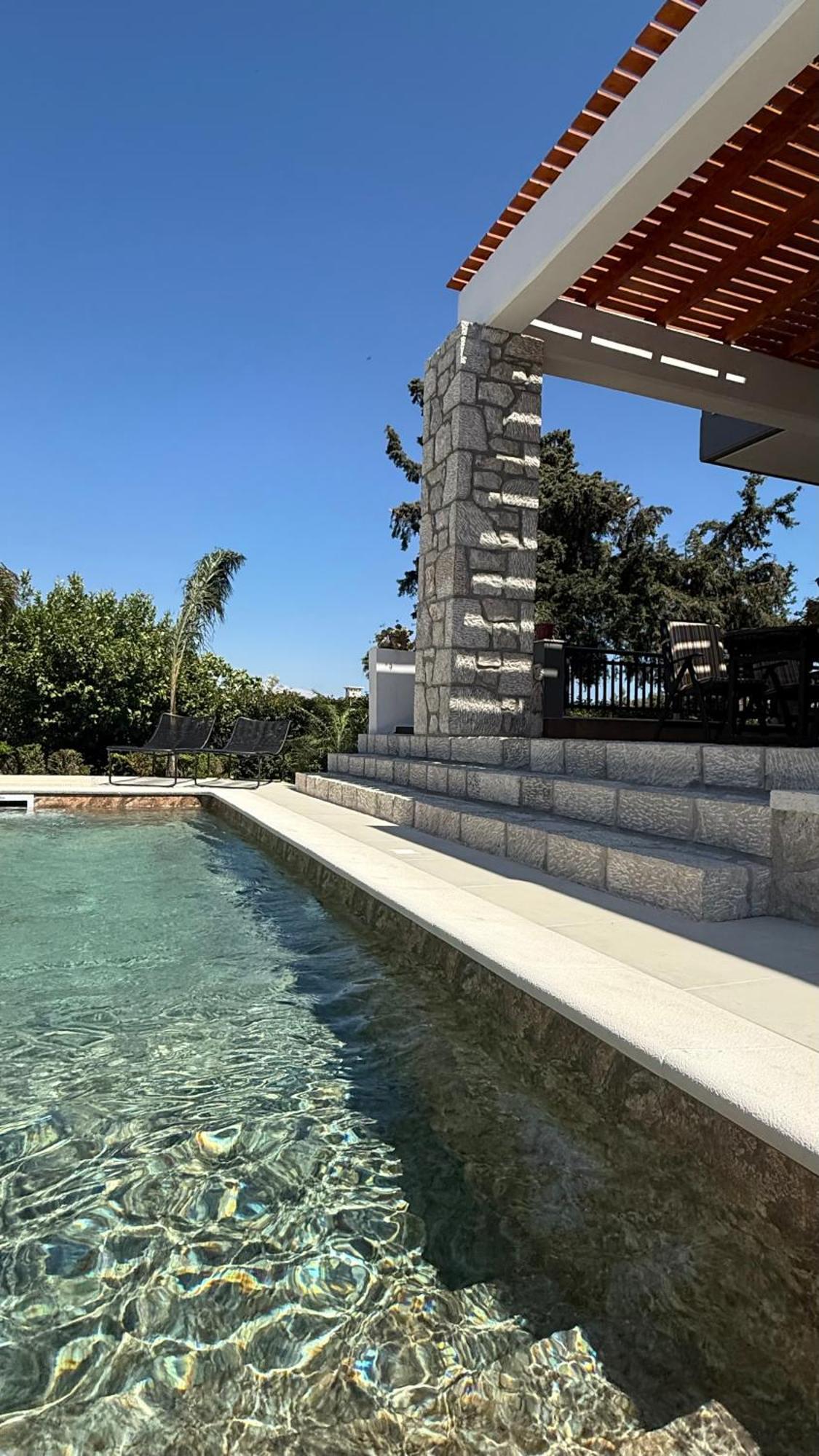 Seaview Villa - Amazing Sea & Mountain View Koskinou  Exterior foto
